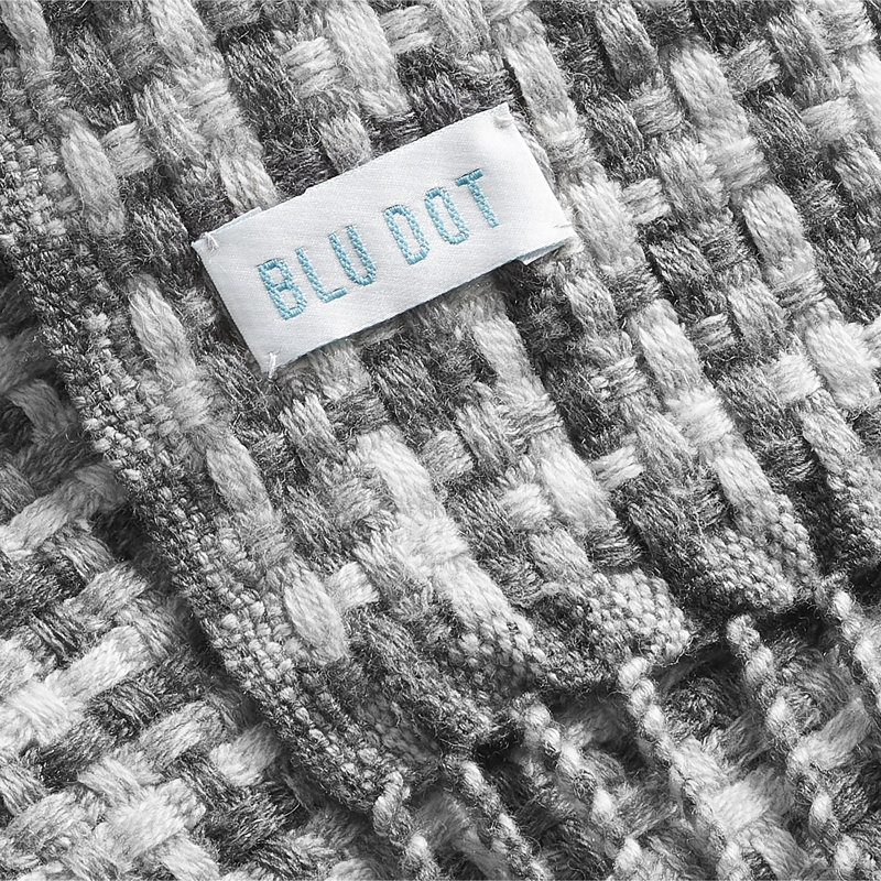 Chaperone Hand Woven Throw Blanket, Gray