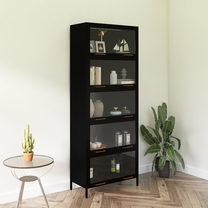 Grande vitrine en fer 78,75 po