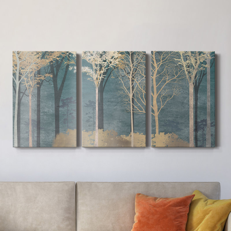 " Into The Woods " 3 - Pieces, 60" H x 40" W x 1" D