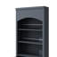 Armoire de cuisine autoportante grise avec faux marbre, hauteur de 83,7 pouces, 5 tiroirs de rangement et grande tablette ajustable-2070450830