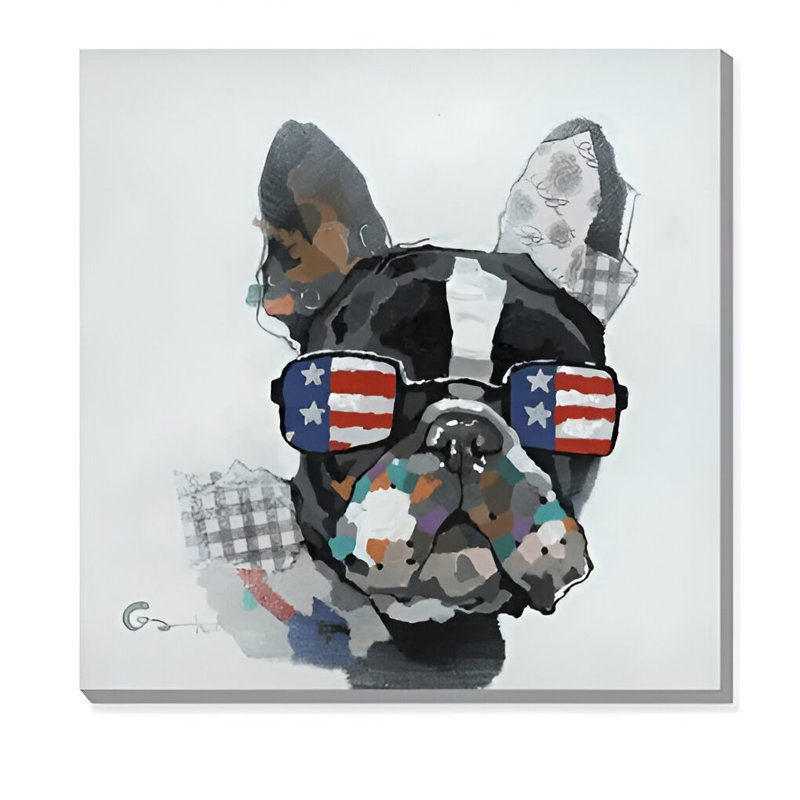 Cool Doggy 50% Hand-Painting