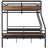 ACME Brantley II Kiron (Full XL/Queen), Sandy Black & Dark Bronze Hand-Brushed