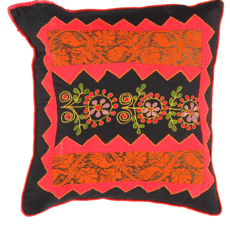 Orange Design Pillow 18"x 18"