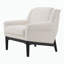 Chaise d'appoint moderne avec accoudoirs évasés-111026324