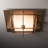 Axis Glass LED Flush Mount-109495764