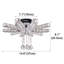 URBNLIVING Acrylic LED Flush Mount-83238404