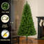 Arbre de Noël artificiel de 7 pi avec branches pleines et 775 pointes, classique pour les fêtes à la maison, support en métal, branches à charnières, décoration de Noël ignifuge, matériau