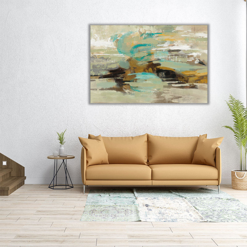 Hidden Lagoon - reproduction d'art sur toile, H 20 po x l 30 po