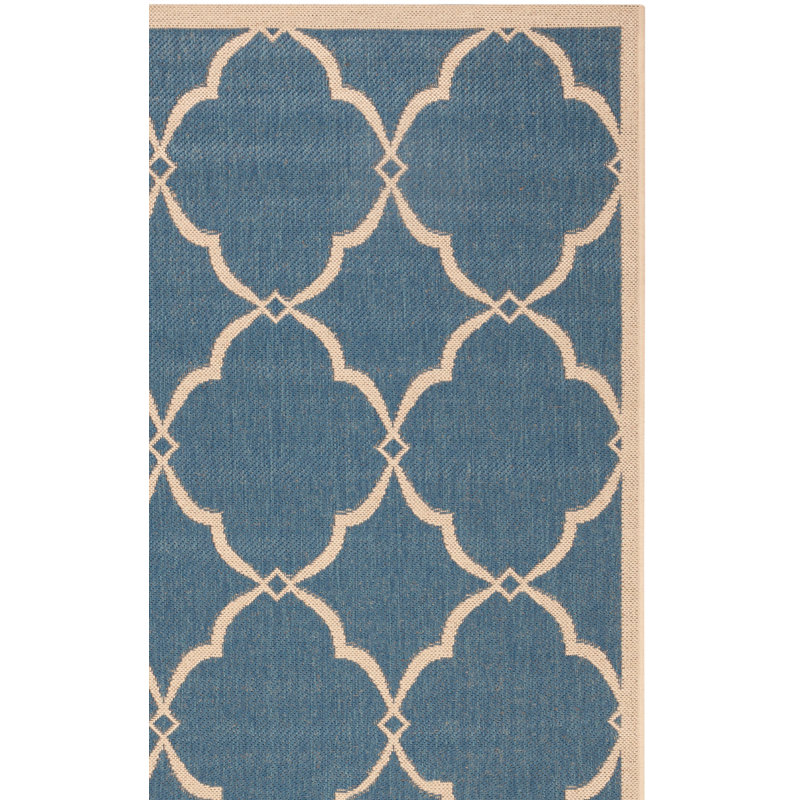 Adler Performance Geometric Indoor/Outdoor Area Rug, Runner 2'2" x 10'