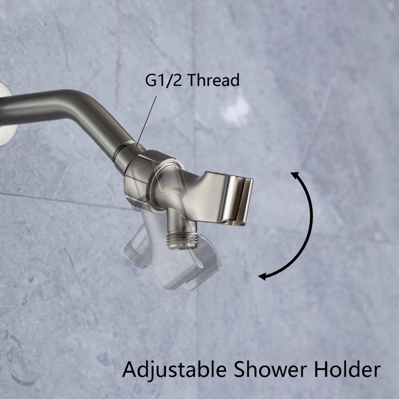 Handheld Shower Head 2.5 GPM GPM, Nickel