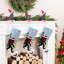 Chaussette de Noël à crochet de 53 cm (21 pouces), Bigfoot