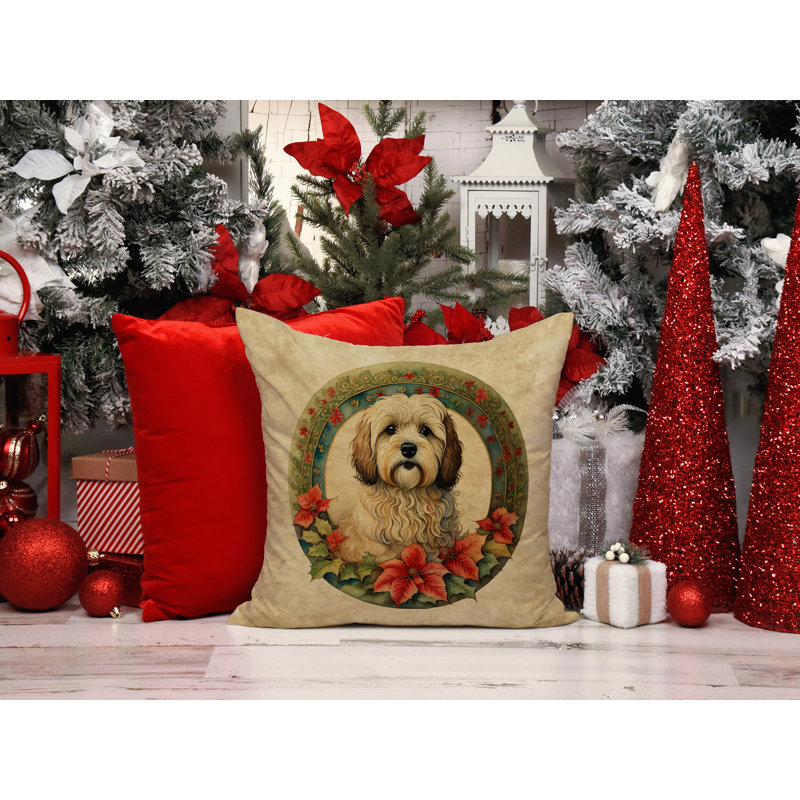 Coussin Christmas, Carré, 18 po x 18 po