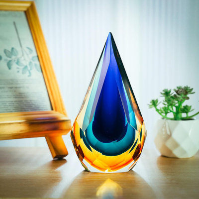 Statue en verre de verre de style Murano