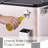 Costway 80 qt. Serving Station / Cart Black and White
