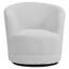 Anazia Upholstered Swivel Armchair