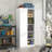 70-Inch Heavy-Duty Steel File Cabinet with Lock, 4 Adjustable Shelves for Legal and Letter Size Document Storage