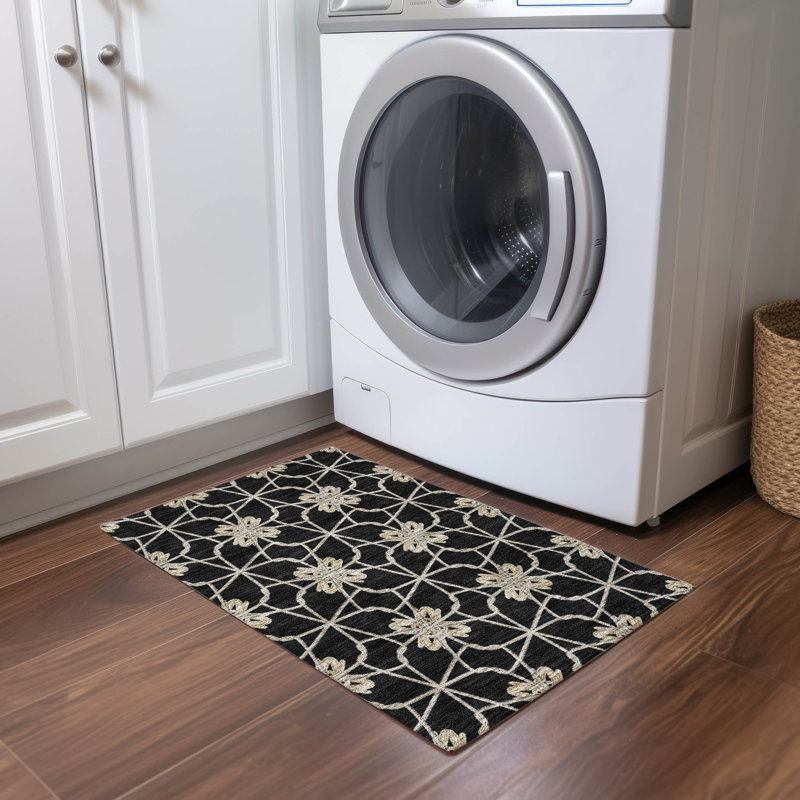  Chayden Area Rug with Non-Slip Backing, Rectangle 1'8" x 2'6"