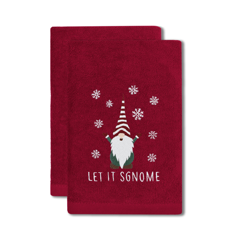 Cotton Tea Towel Kitchen Towel, Red