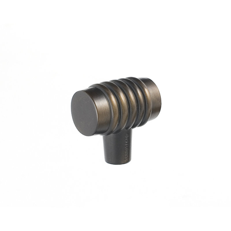 Stacked 1 1/4" Length Knob, Oil Rubbed Bronze