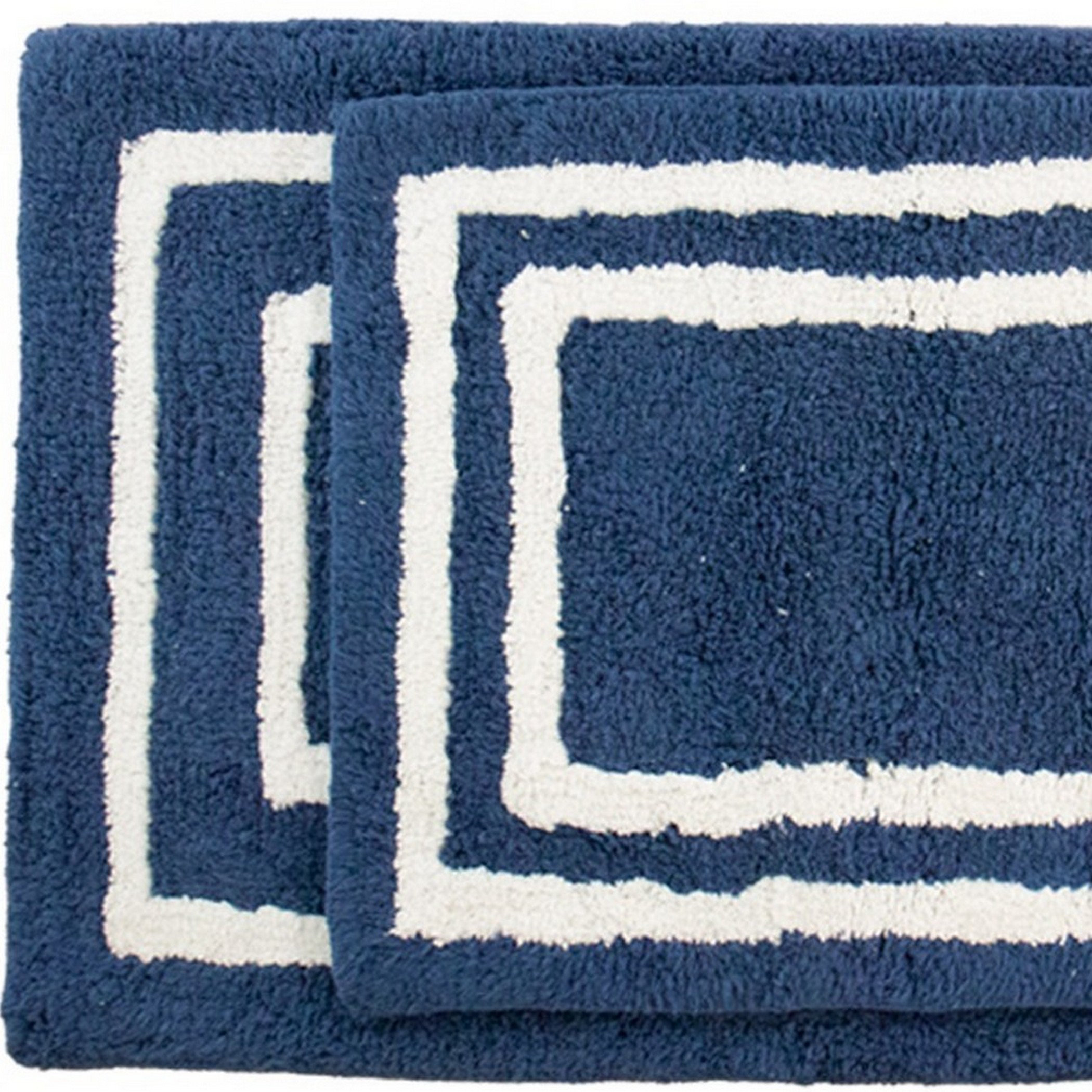 ArkwrightLLC Spa Lux Border Bath Rug Set | Wayfair