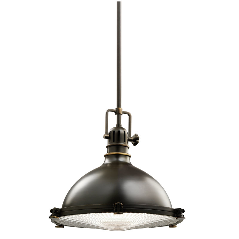 Middleville 1 - Light Single Pendant, Olde Bronze