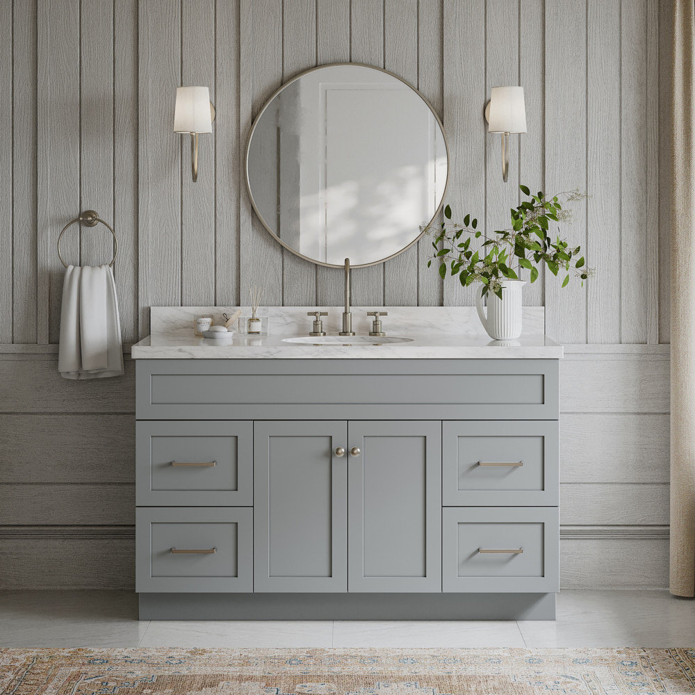 Paulla 54'' Single Bathroom Vanity Base Only Winston Porter Base 
