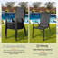 Stacking Patio Dining Side Chair-240231595