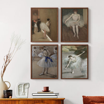 "Portrait rétro", 4 pièces