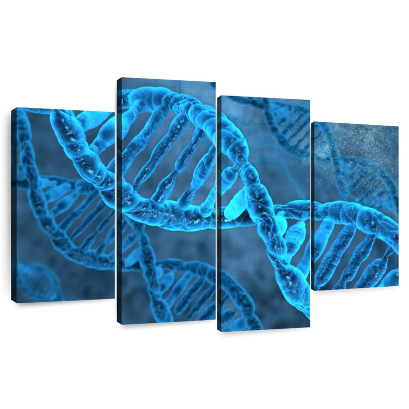 Keiri DNA Molecules, 42" H x 68" W