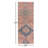 Davin Machine Washable Pink/Blue Rug-1859138154