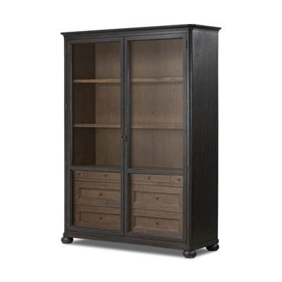 Sussex Wide Cabinet-Smoked Black