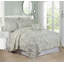 Polyester Damask Coverlet with Pillow Shams Included-1060355102-1060355104