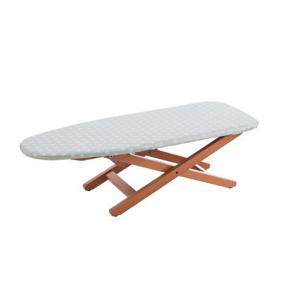 Millwright Wood Tabletop Ironing Board