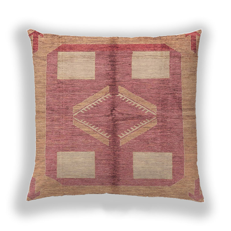 Coussin Abstract 1548, Microsuède