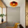 Mid Century Modern Ceiling Light 3 Layer Glass Shade