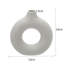 Branach Nordic Style Ceramic Round Vase in White-1818979625