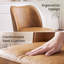 Petites chaises de salle à manger rembourrées en bois massif - Courbe ergonomique et rembourrage moelleux pour espaces multiples-1777771655