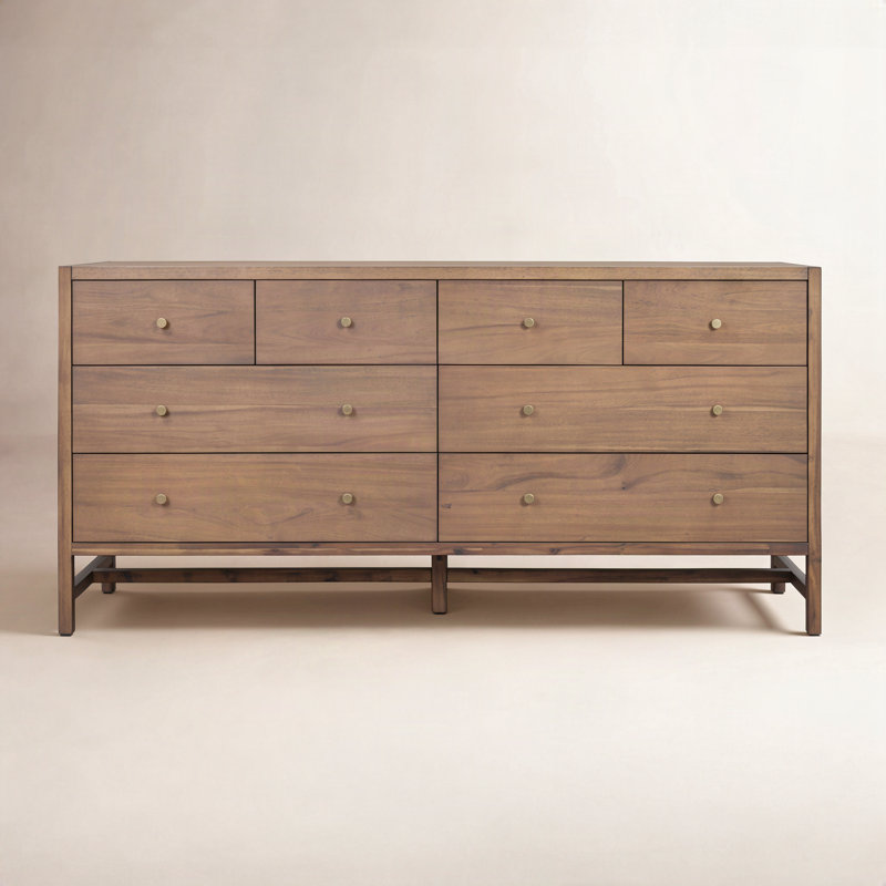 Sullivan 8 - Drawer Solid Wood Dresser