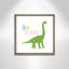 Dino Brave 1 ', art encadré-47834806-47795991