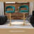 Kowanda Swivel Upholstered Adjustable Height Counter Stool-1793640358