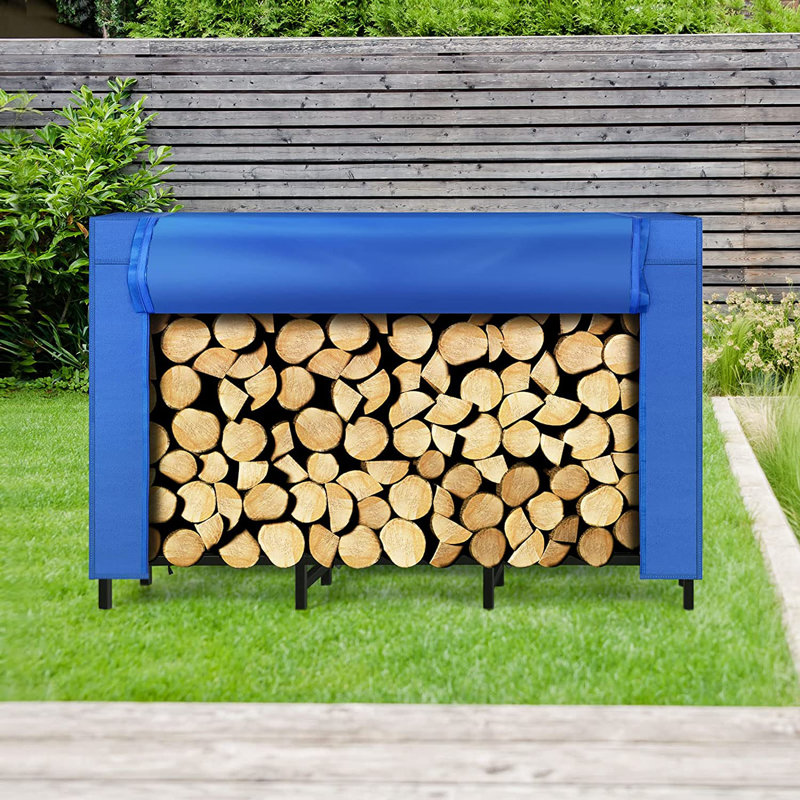 Métal réglable à trois sections pour l'extérieur et intérieur en métal avec tissu Oxford imperméable bleu