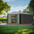 Outdoor Metal Storage Tool Shed-99168255-99168252