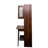 Fold-out Writing Desk In Walnut - Drawer And Shelf For Home Office Needs Convertible With Workstation