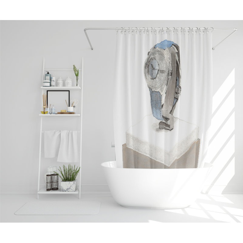Quackenbush Polyester Shower Curtain Set
