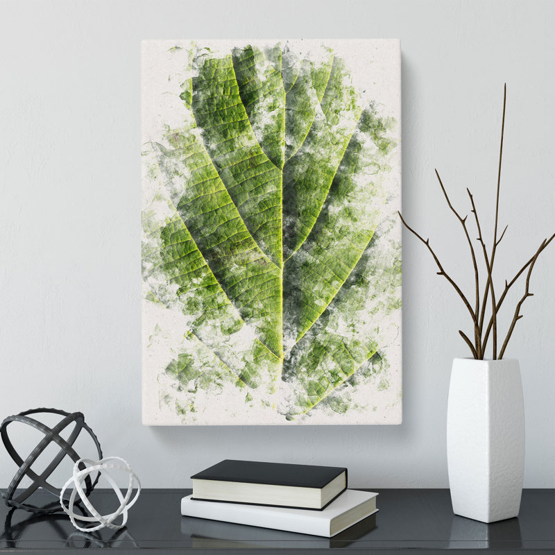 Leaf Pathways - Wrapped Canvas, 50cm H x 35cm W x 3cm D