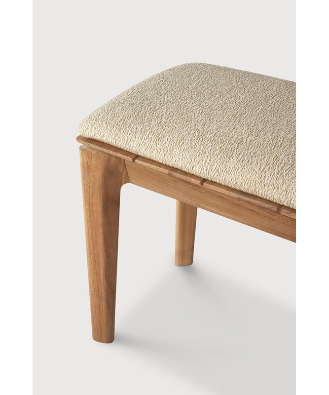 Bok Outdoor Teak Dining Bench, Natural