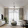 8 - Light Dimmable Modern Linear Chandelier