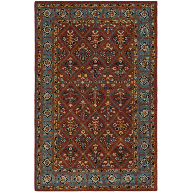 Wahcheechee Hand Tufted Wool Oriental Rug, Rectangle 3' x 5'
