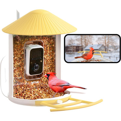 Birdfy Smart Feeder With Camera - Yellow