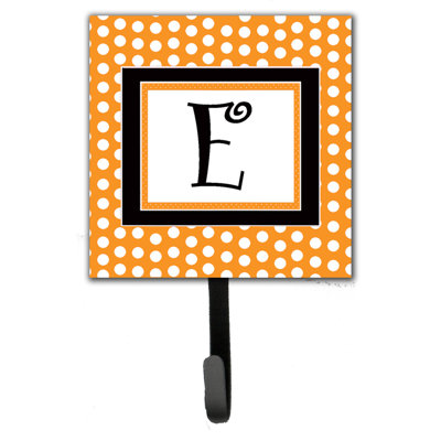 Porte-laisse coussin monogramme et crochet mural